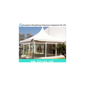 aluminum pvc tent pop tent exhibition performance inflatable pagoda tent