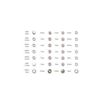 Prong Snap Button, Prong Fastener, Snap Ring, Ring Snap Fastener photo-3