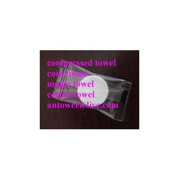 hot sale maic compressed coin tissue for cleaning