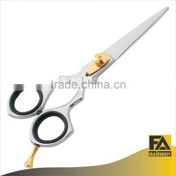 Hair cutting shears made of stainless steel