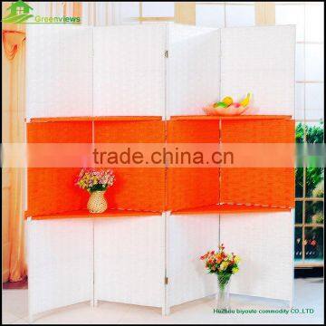 Screen partition wall for room decoration Bamboo Screen with Wood Frame restaurant decorative partition screen GVSD034