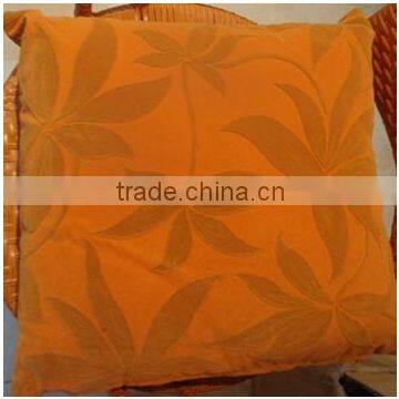 Xinbo New Design Canvas Flocking Cushion Cover pillow Made in Chain polyester