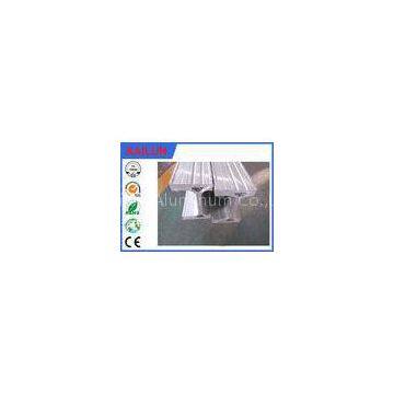 Silver Anodizing Aluminum I Beam Profiles for Construction Building Materials / Textile Machinery Pa