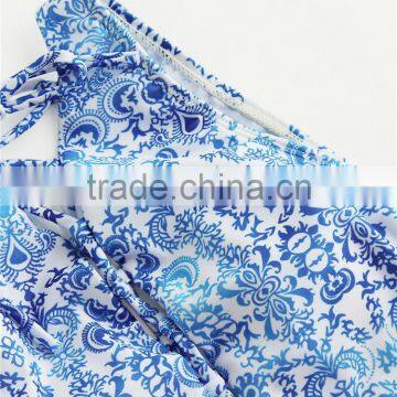 Bodysuit Backless Beach Swimwear Women Padded One Piece Swimsuit photo-3