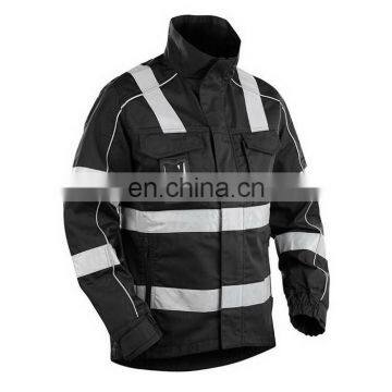 Hi-vis Yellow Waterproof rain jackets for worker