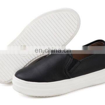 Wholesale Ladies Black Platform Shoes Genuine Leather High Heel Shoe photo-3