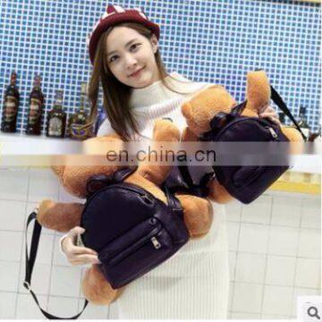 Wholesale animal shape plush kids bag