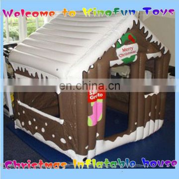 Snowflake inflatable santa grotto