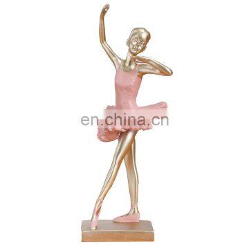 beautiful pink ballet girl figure gifts to girlfriend