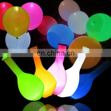 led balloon size 12 inch flashing led light balloon