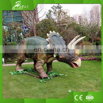 Kawah Life Size Moving Simulation Triceratops Animatronic Dinosaur