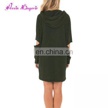Top Selling Hoodie Pullover Oversized Sweatshirt Wholesale One Piece Dress Simple photo-4