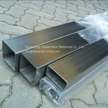 ASTM Decoration Welded 304 Stainless Square/rectangle Steel Pipe 0.5~2.0mm