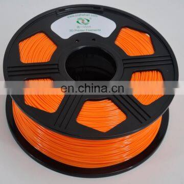 Orange color ABS filament 1.75mm 42 colors 1kg/spool for 3d printers