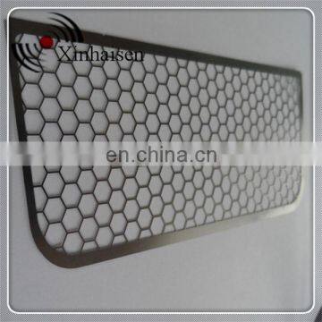 Etching stainless steel wire mesh