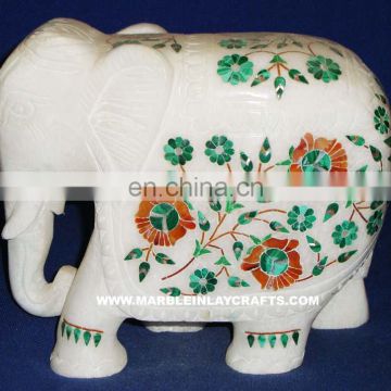 Marble Inlay Elephant, Corporate Gift