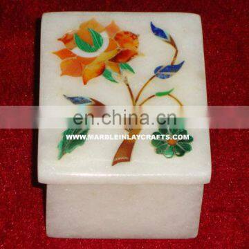 Top Quality Marble Inlay Jewellery Box