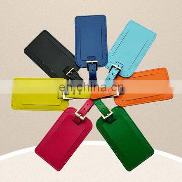 Attractive Online Leather pu Travel Airplane Luggage Tag,Leather Luggage Tag photo-3