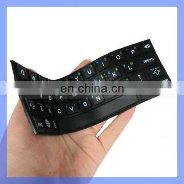 Flexible Rubber Keyboard for iPad Mini Portable Stick-on Keyboard