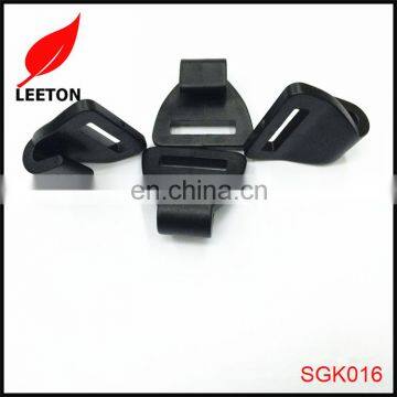 Factory supply 25mm strong black plastic hook
