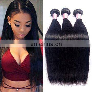 Grade 9a virgin hair silky straight peruvian hair bundles