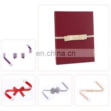 Self adhesive satin ribbon bow for gift box