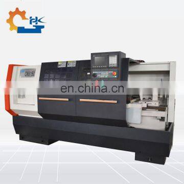 Cheap three gears stepless speed regulation flat bed cnc lathe machine CK6150