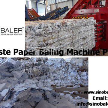 Waste Paper Baling Machine Price