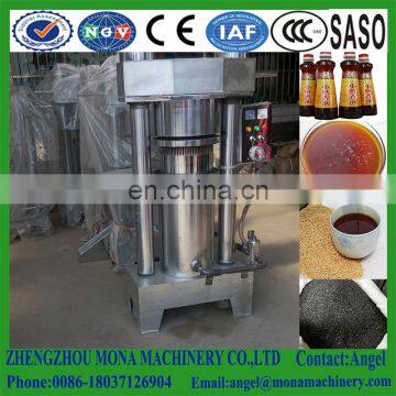 Hydraulic Edible Oil Press and Extraction Machine for Soya,bean,peanut,palm,olive ,sesame,rapeseed photo-2