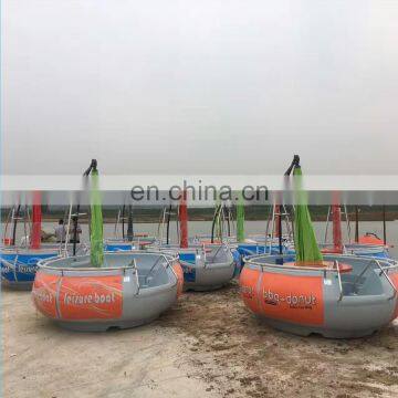 Good quality BBQ boat/Electric donut boat/ Circular sightseeing boat