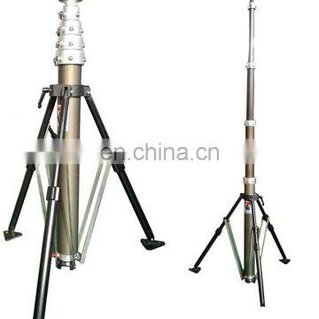 4m Locking Aluminum Lighting Mobile Pneumatic Telescopic Mast photo-3