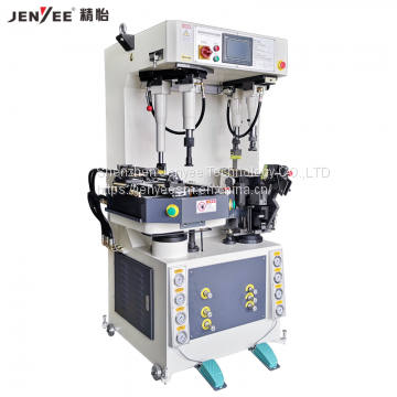 JY-990 universal shoe bottom pressing machine shoe machine hydraulic shoe sole attacting machine