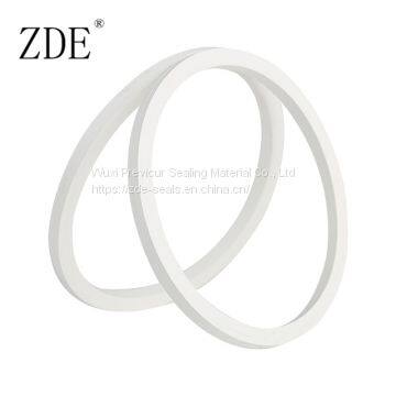 White EPDM Rubber Food Grade Flat Ring Gasket Seal photo-4