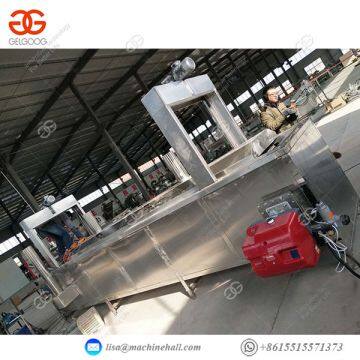 Oiless Deep Fryer Stirring Plantain Chips Frying Industrial Snacks Potato Chips Batch Fryers photo-3