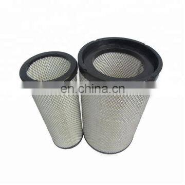 Diesel Construction Machinery Vehicles Intake Air Filter Element AF26613 AF26614