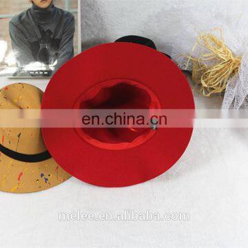 10colors 2021 New Fashion Adult Graffiti Hat Woman Wide Brim Jazz Fedora Hats for Women photo-6