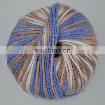 TW-7066knitting Yarn 100% Cotton Colorful Cotton Yarn for Knitting and Crochet photo-2
