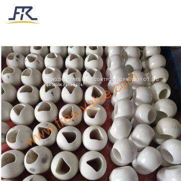 Motorized Ceramic Lined V Port Control Ball Valve photo-4