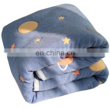 2020 New Arrival Thickened More Warm 10 Layers 100 Cotton Muslin Animal Printed Baby Swaddle Wrap Blanket With Factory Price photo-2
