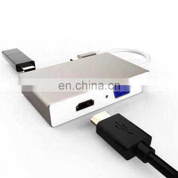 Docking Station 4 in 1 Type c Video Adapter photo-3