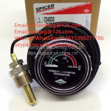 Dana Spicer Parts 234033 Dana Oil Gauge 234033