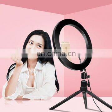 6 8 10 12 14 Inch Desktop LED Ring Light With Tripod Stand For Tiktok YouTube Video Live Broadcast photo-5