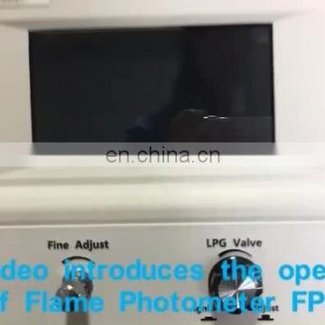 DW-FP640 LCD display Lab equipment of Flame Photometer