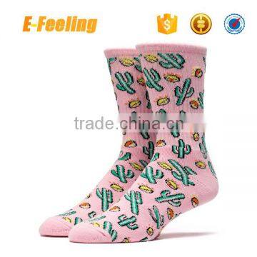 Custom Cottom Women Socks 100% Cotton Women Socks