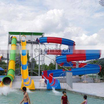 Private Family Use Toboggan for House Backyard Garden Swimming Pool With Little Water Slide
