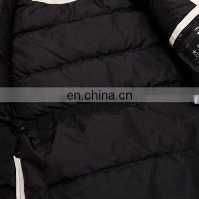 Winter Men's Polyester 90% Duck Hooded Parka Coats Casual Loose Long Down Jacket Faux Fur Puffer Coat for Men in Winter