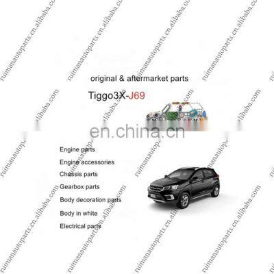 all chery tiggo 3x spare parts MVM X22 auto J69 original & aftermarket parts