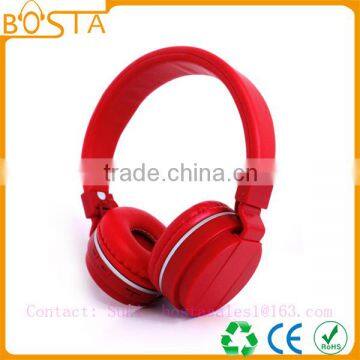 Popular colorful new sport stereo promotional bluetooth headsets with CSR V4.0 chipset