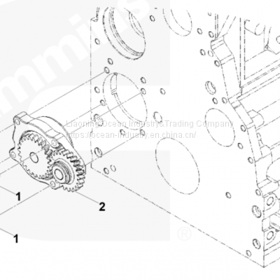 6CT/6CT8.3/6D114/R305-7/R335-7/PC360-7 Lubricating Oil Pump,engine Oil Pump Apply to Trucks and Excavator(3415365) photo-5
