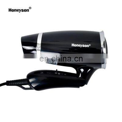 Honeyson Hotel 1200W Black Plastic Material Hot and Cold Hair Dryer photo-3